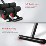 Fitlaya Fitness ab machine, ab workout equipment for home gym, Height Adjustable ab trainer, foldable fitness equipment. - Image 5