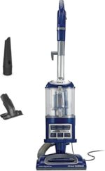 Shark Upright Vacuum, Navigator Lift-Away Deluxe with Large Dust Cup Capacity, HEPA Filter, Swivel Steering, Upholstery Tool & Crevice Tool, Blue, NV360