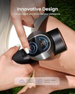 RENPHO Ascend Professional Massage Gun, Mothers Day Gifts, FSA Eligible HSA, Adjustable 6-12mm Amplitude for Customized Intensity, Deep Tissue Percussion Massager with 5 Speeds, 5 Attachments - Image 3
