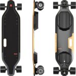 MEEPO Campus V5 Series/Envy Electric Skateboard with Remote, Top Speed Up to 29 Mph, 4 Speed Smooth Braking, Easy Carry Handle Design, Suitable for Adults & Teens