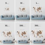 Enjoy The Wood 3D Wooden World Map Wall Art – Large Travel Map with Pins for Art Decor – Decorative Map of the World for Home, Office – Travel Wall Art Housewarming Gift Idea (Multicolor, M, Unframed) - Image 4