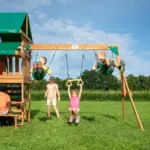 Backyard Discovery Belmont All Cedar Swing Set - Image 2