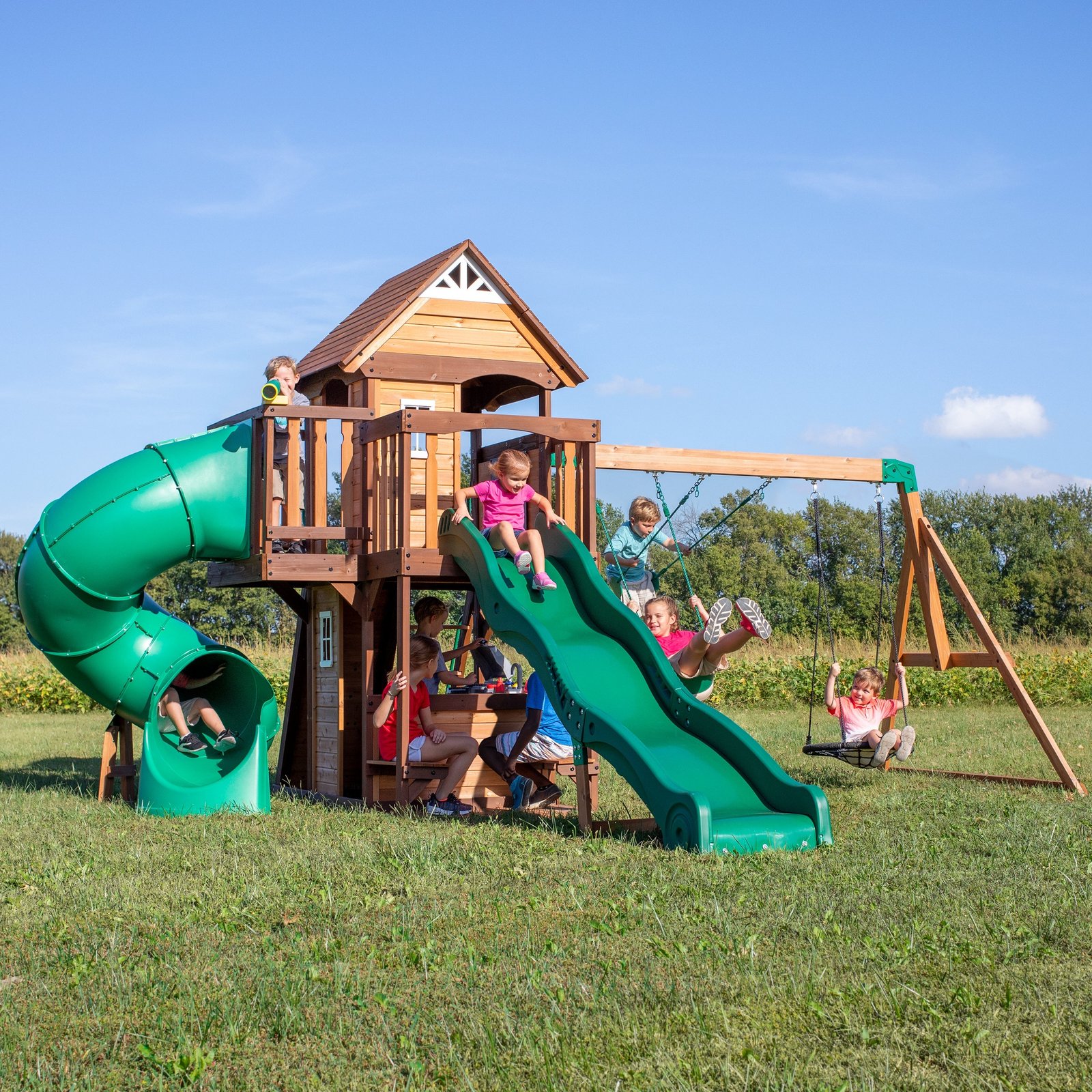 Cedar Cove Swing Set Cedar Cove Swing Set