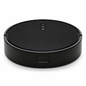 Robot Vacuum – Pet Hair Pickup, Low-Profile Design, Black
