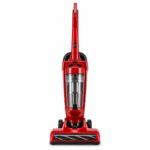 Plastic Bagless Upright Vacuum – 2.5L Capacity, Lightweight Design, Red