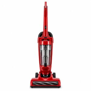 Plastic Bagless Upright Vacuum – 2.5L Capacity, Lightweight Design, Red