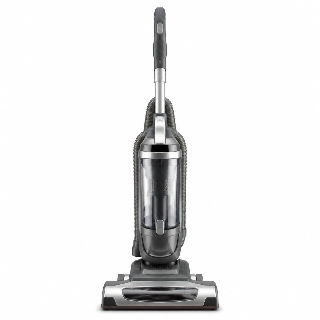 Metal and Plastic Upright Vacuum Cleaner – Ergonomic Handle, 12.5 Inches Wide, Gray Metal and Plastic Upright Vacuum Cleaner – Ergonomic Handle, 12.5 Inches Wide, Gray