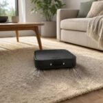 Carpet Robot Vacuum Cleaner – 13.8 x 13.8 in, Black, Slim Design - Image 4