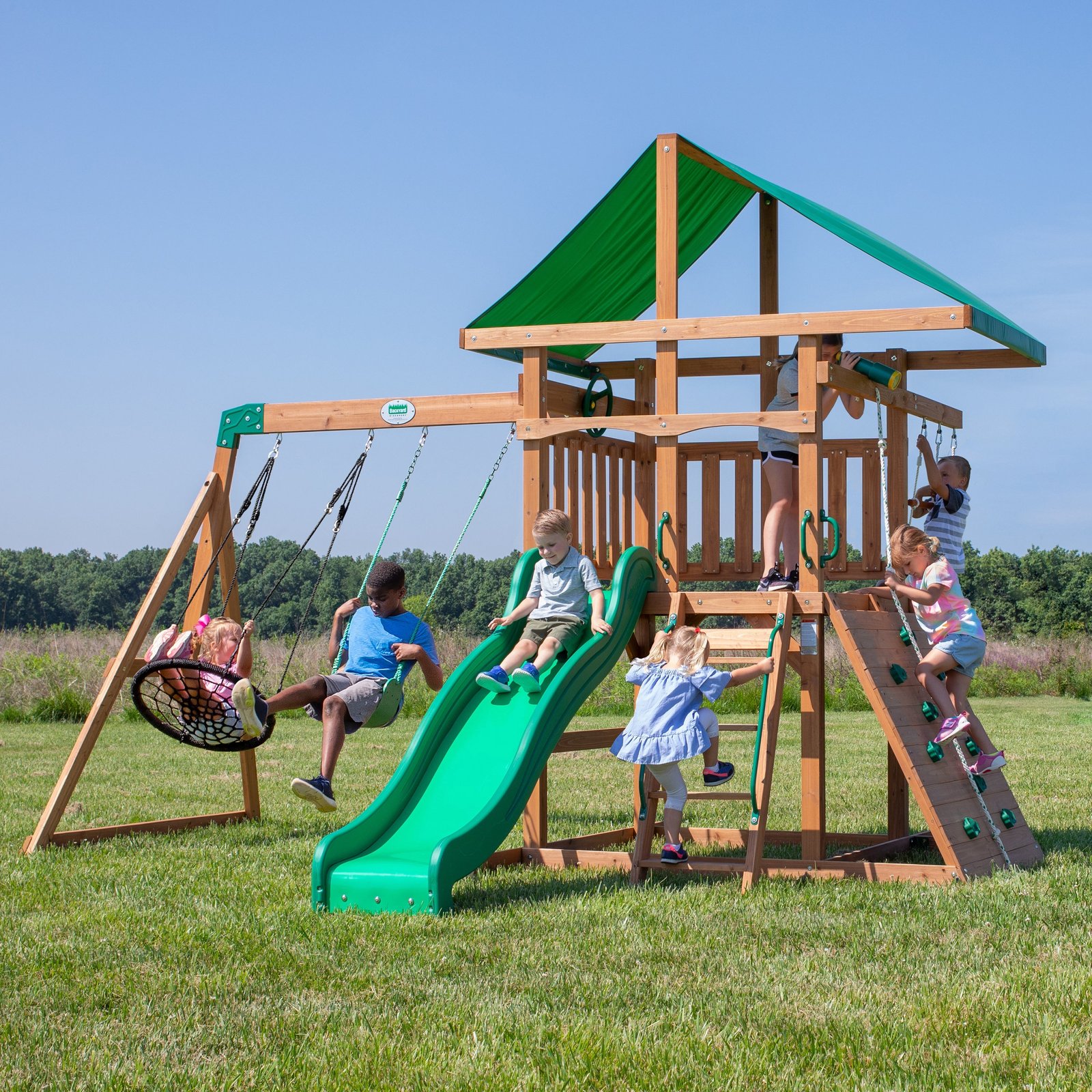 Grayson Peak Swing Set Grayson Peak Swing Set