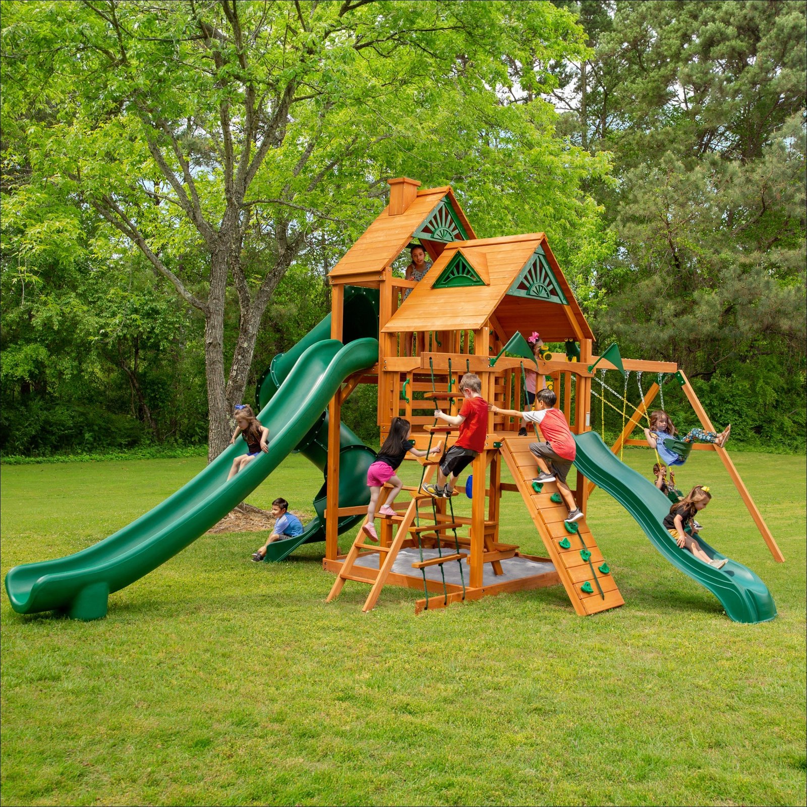 Wilderness Retreat Swing Set Wilderness Retreat Swing Set