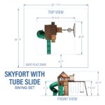 Skyfort II With Spiral Tube Slide - Image 7
