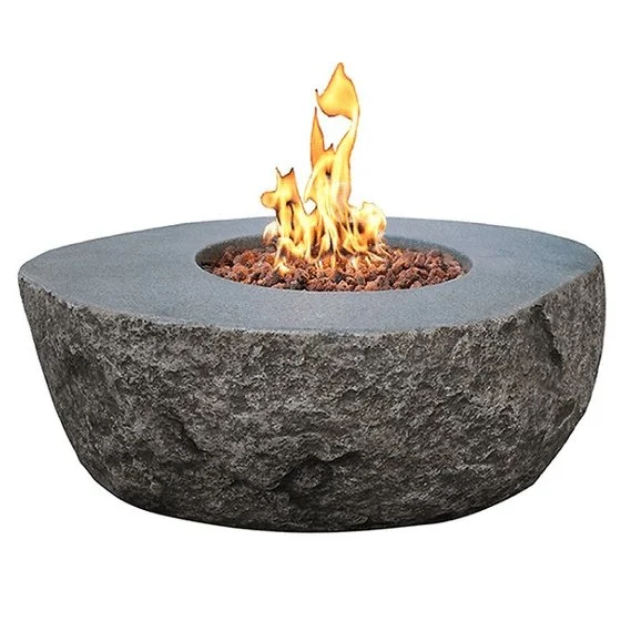 Elementi Boulder Outdoor Fire Pits Tables Elementi Boulder Outdoor Fire Pits Tables