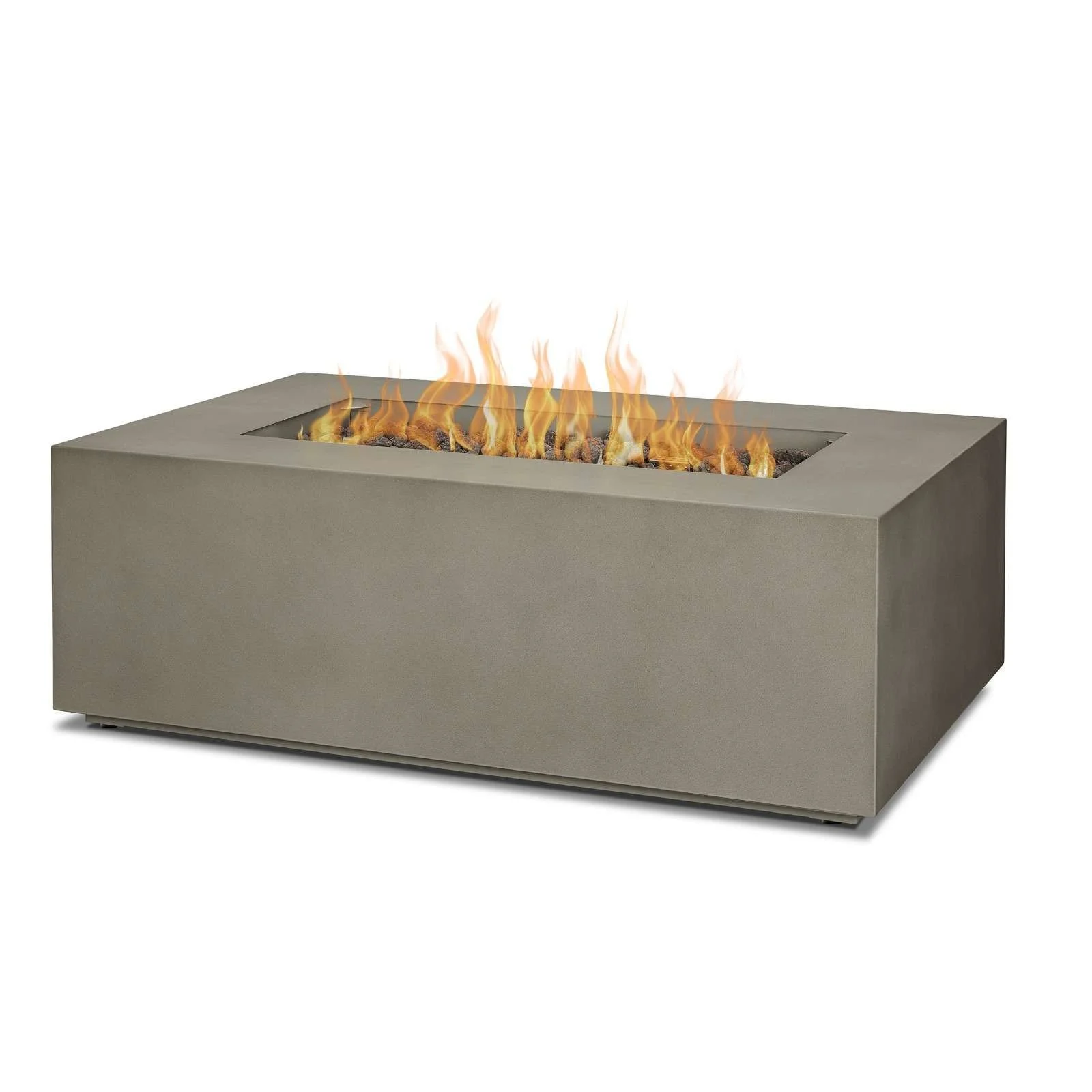Real Flame Aegean 42″ Rectangle Propane Gas Outdoors Fire Tables Real Flame Aegean 42″ Rectangle Propane Gas Outdoors Fire Tables
