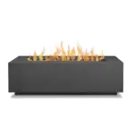 Real Flame Aegean 50″ Rectangle Propanes Gas Outdoor Fire Tables