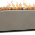 Real Flame Aegean 70″ Rectangles Propane Fire Tables