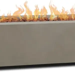 Real Flame Aegean 70″ Rectangles Propane Fire Tables