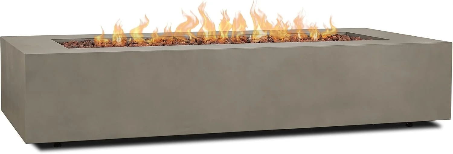 Real Flame Aegean 70″ Rectangles Propane Fire Tables Real Flame Aegean 70″ Rectangles Propane Fire Tables