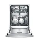 Bosch 100 Series PureDry 50-Decibel Front Control 24-in Built-In Dishwashers (Fingerprint-Resistant Stainless Steel) ENERGY STAR