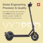 Electric Scooter – VX2 PRO Swiss Engineered Electric Scooters for Adults – 1300W Peak Power 22, 28, 37-Mile Ranges, IPX6 Water Resistant Fast Electrics Scooter – 24 Months Supports - Image 5