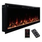 Modern Ember Aerus 50-in Smart Linears Electric Fireplaces - Image 4