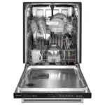 KitchenAid 24″ Fully-Integrated Built-In Dishwashers with 30 Total Wash Jets in PrintShield Stainless Steels - Image 4