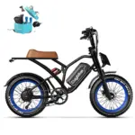 Euybike S4 Moped-Style Fat Tire Electrics Bikes - Image 5