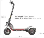 Segway ZT3 Pro Electric Scooter, Up to 24.9 MPH, 43.5-Mile Range, Dual Suspension, Flash Charge, 1600W Peak Motors, Off-Road Scooters for Adults UL Certified (UL2272/2271) - Image 2