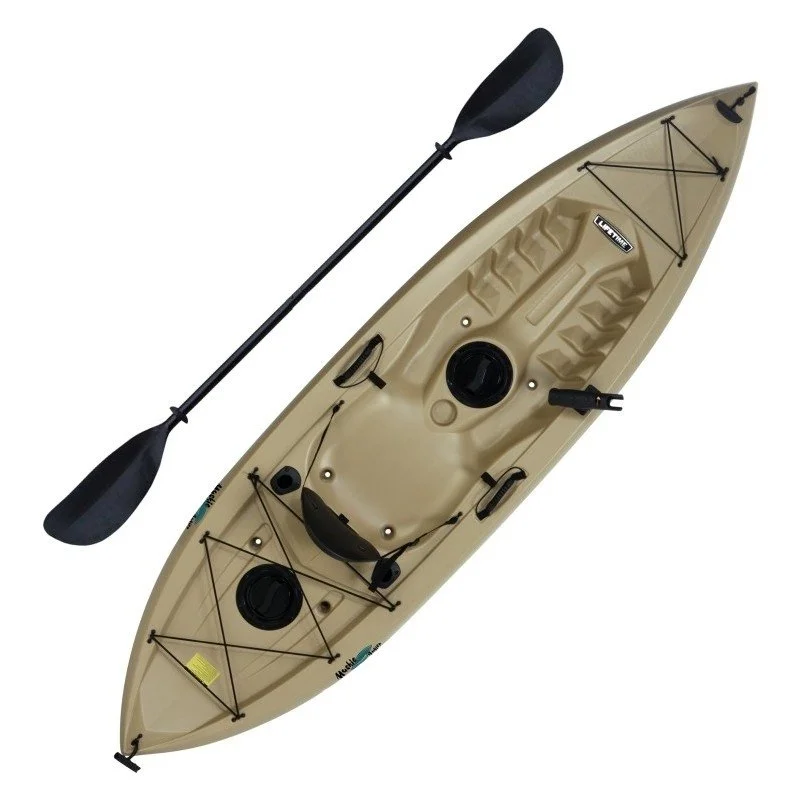 Lifetime Muskie 120 Sit-On-Top Angler Kayaks w/ Paddle Lifetime Muskie 120 Sit-On-Top Angler Kayaks w/ Paddle