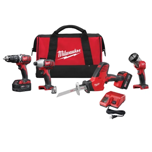 M18™ Cordless LITHIUM-ION 4-Tool Combo Kit M18™ Cordless LITHIUM-ION 4-Tool Combo Kit
