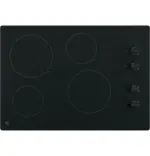 GE 30″ Built-In Knob Control Electric Cooktops JP3030DWBB
