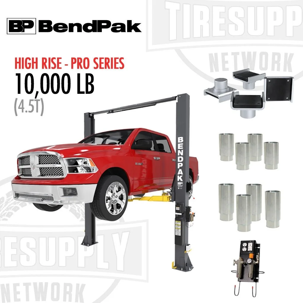 BendPak Pro-Series 10APX High-Rise Two Post Car Lifts BendPak Pro-Series 10APX High-Rise Two Post Car Lifts