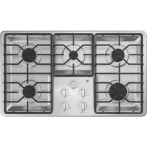 GE 36″ Built-In Gas Cooktops JGP3036SLSS
