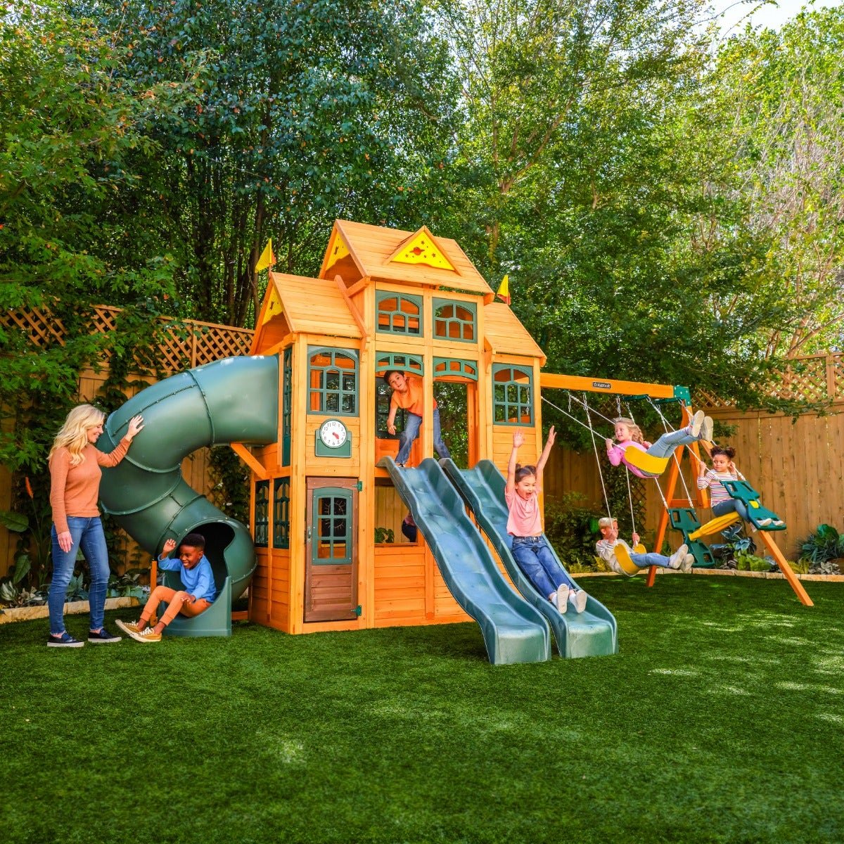 Falcon Ridge Swing Set – Installation Available Falcon Ridge Swing Set – Installation Available
