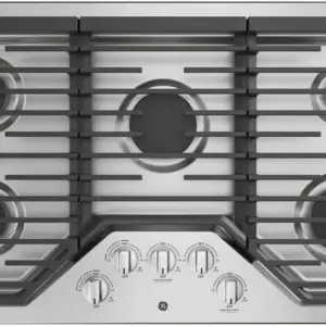 GE 36-Inch Built-in Gas Cooktops JGP5036SLSS