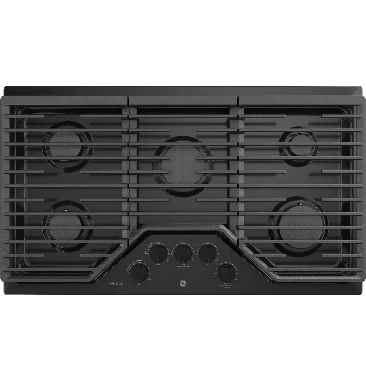 GE Profile Series 36″ Built-In Gas Cooktops PGP7036DLBB GE Profile Series 36″ Built-In Gas Cooktops PGP7036DLBB