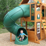 Paramount Wooden Swing Set / Playset - Image 3