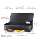 HP OfficeJet 250 Mobile All-in-One Printer - Image 2