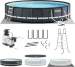 INTEX Ultra XTR Frame Round Above Ground Swimming Pool Set with Pumps - Image 4