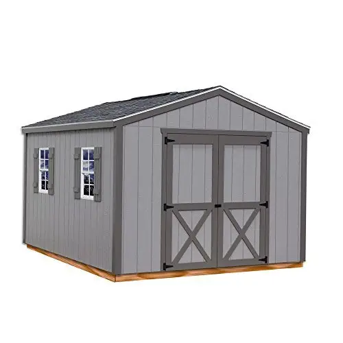 Best Barns Elm 10 ft. x 12 ft. Woods Storage Shed Kit with Floor elm_1012df Best Barns Elm 10 ft. x 12 ft. Woods Storage Shed Kit with Floor elm_1012df