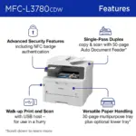 Brother MFC-L3780CDW Wireless Laser Color Printers - Image 3