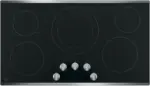 GE 36″ Built-In Electric Cooktops JP3036SLSS - Image 2
