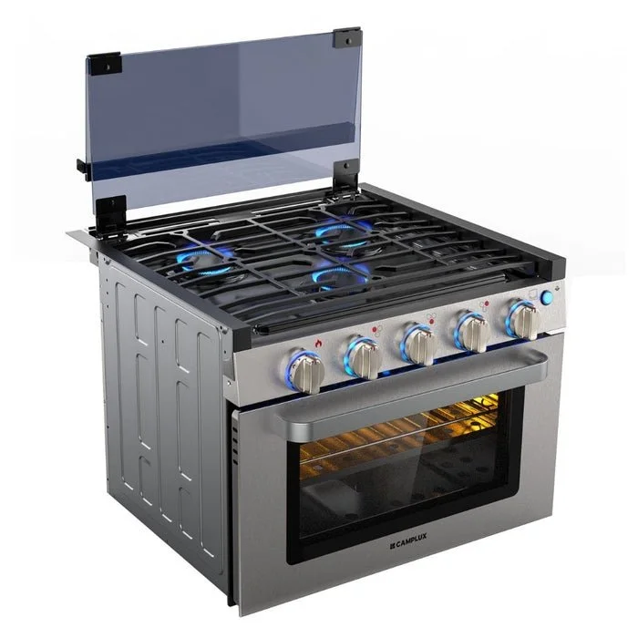Camplux 17″ RV Oven with 3 Burners Cooktops Camplux 17″ RV Oven with 3 Burners Cooktops