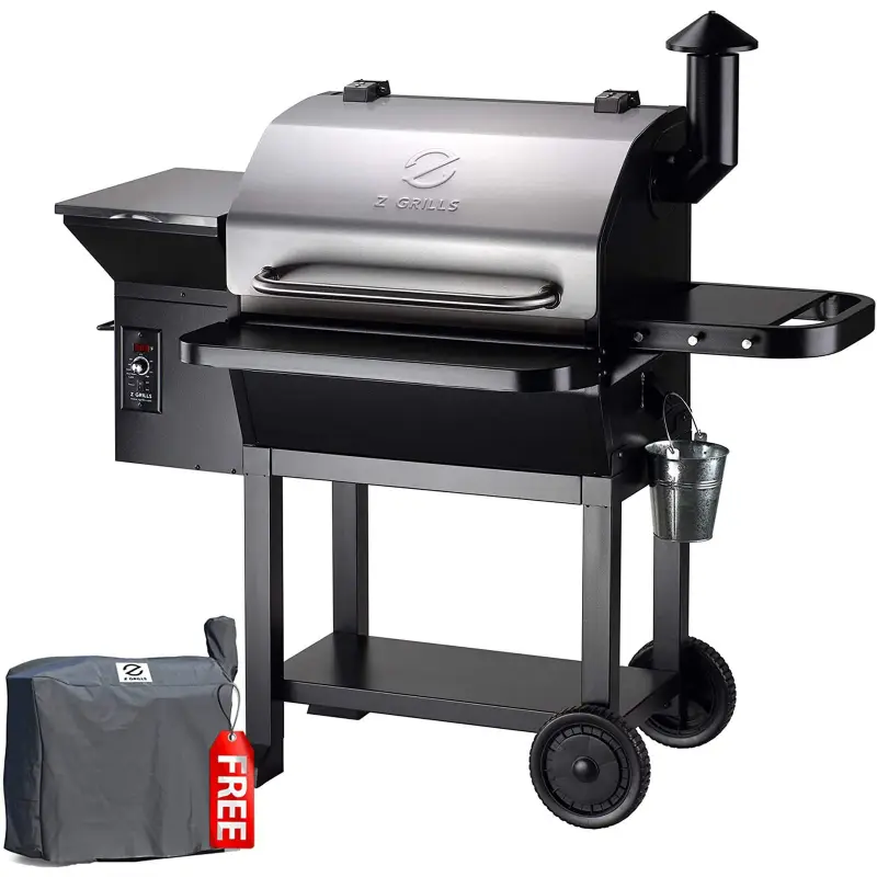 Z Grills Wood Pellet Ultimate 8-in-1 Smoker Grills 1000E Z Grills Wood Pellet Ultimate 8-in-1 Smoker Grills 1000E