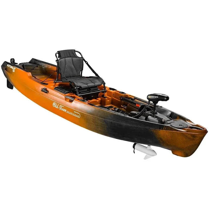 Old Town Sportsman AutoPilot 120 Motorized Kayak Steels Old Town Sportsman AutoPilot 120 Motorized Kayak Steels