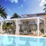 EROMMY 12’x24′ Outdoor Louvered Pergola Gazebos