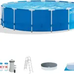 Intex 15′ x 48′ Metal Frame Above Ground Pool Sets