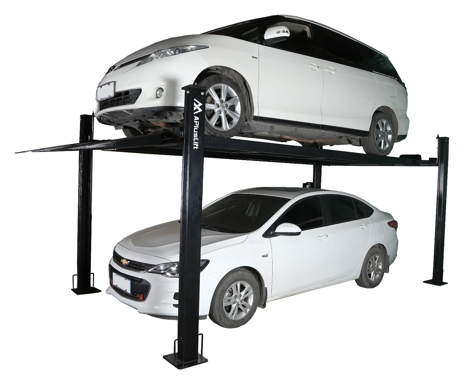 y1-13-1-1 APlusLift HW-8S 8000LB 4-Posts Portable Storage Service Car Lift / 3 Year Warranty - Image 1