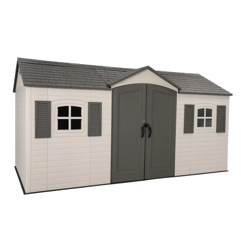 Lifetime 15′ x 8′ Outdoor Storage Sheds Lifetime 15′ x 8′ Outdoor Storage Sheds